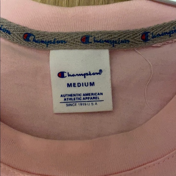 Pink Champion classic T shirt - Picture 2 of 2